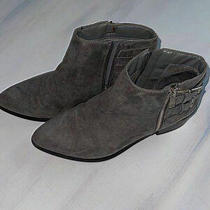 APRI‎ ankle boots by italian shoemakers lariat GRAY